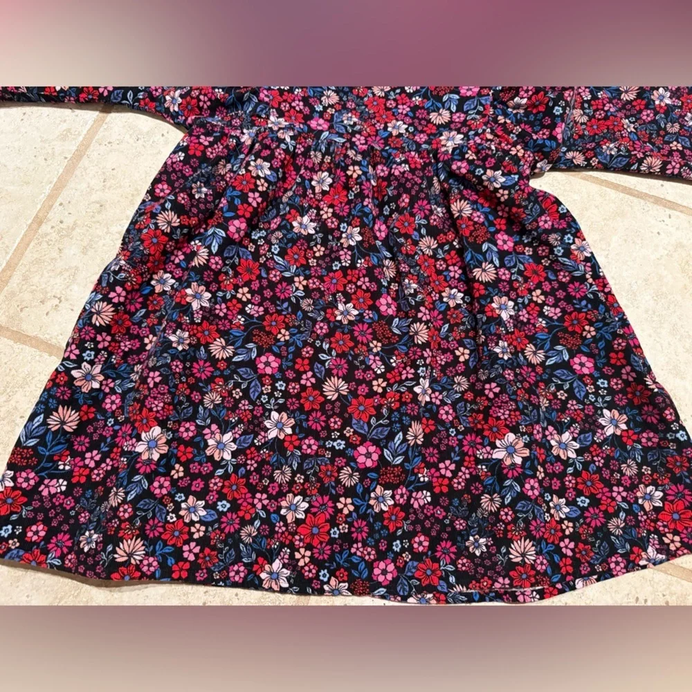 Crew cuts size‎ 8 corduroy dress girls with bubble sleeves